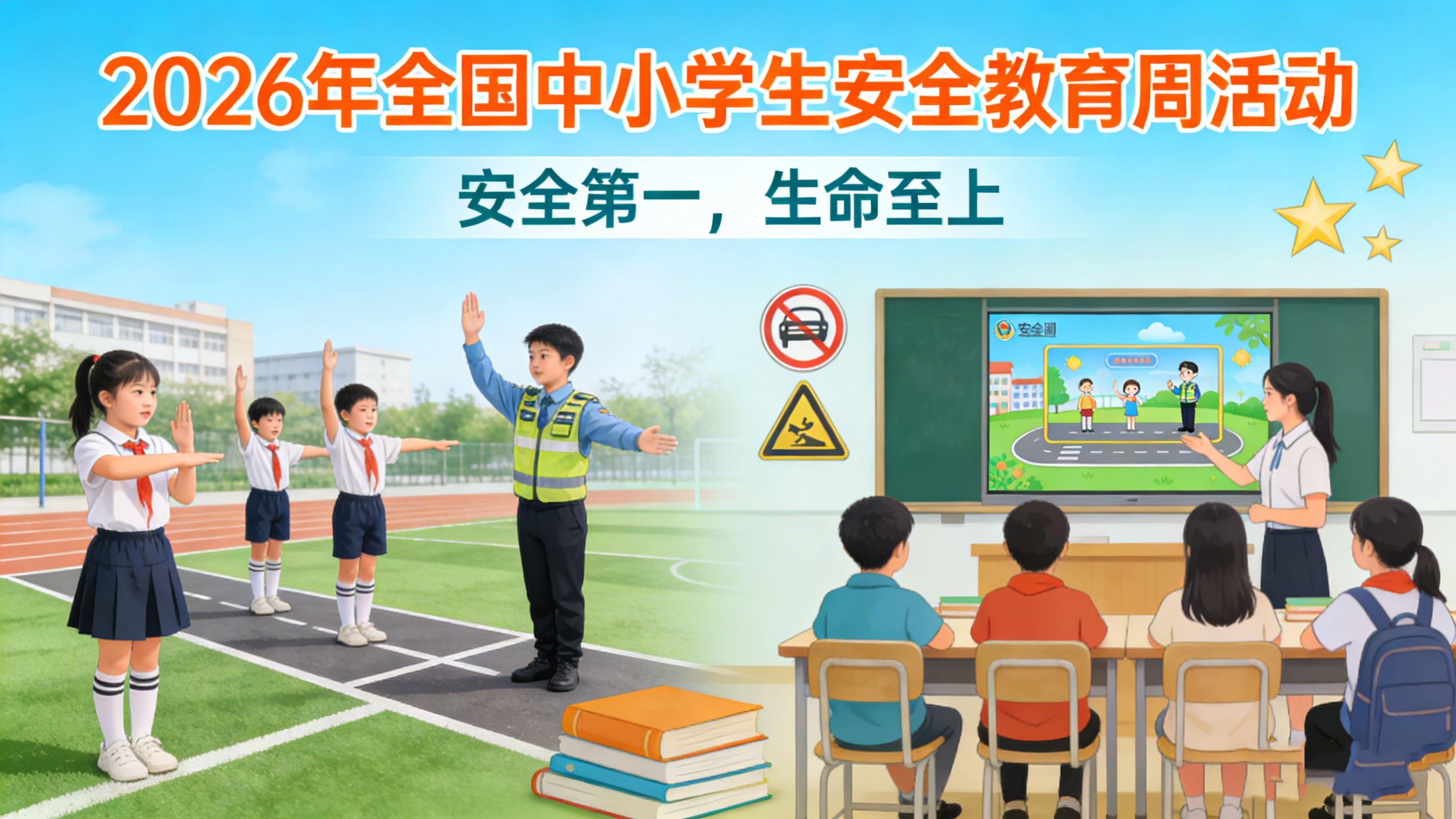 教育部部署开展2026年全国中小学生安全教育周活动